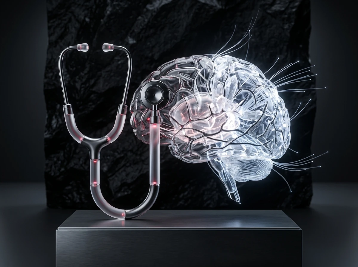 Fusão Abstrata de Mentoria Médica e Psicológica - MedCof Performance