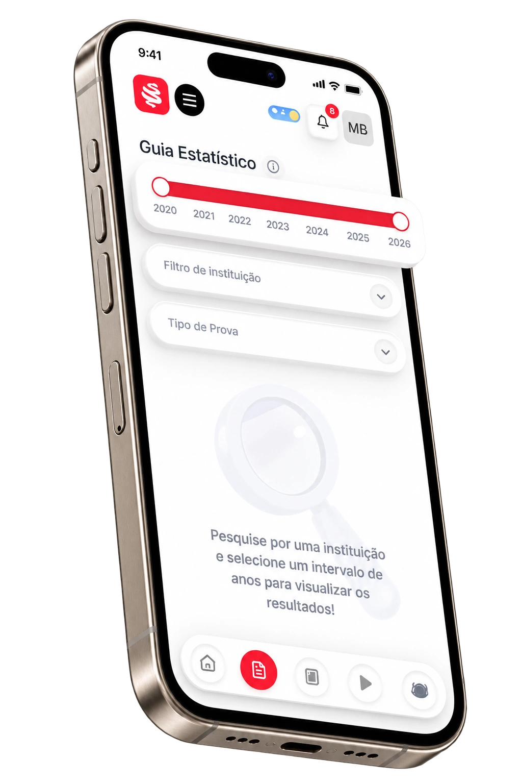QBank App MedCof - Questões com Inteligência Artificial — Guia estatistico