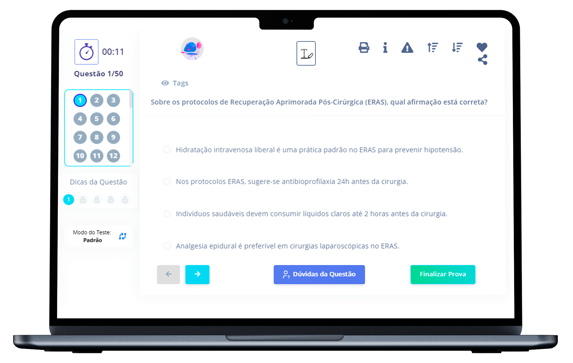Simulados direcionados p/ Enamed 